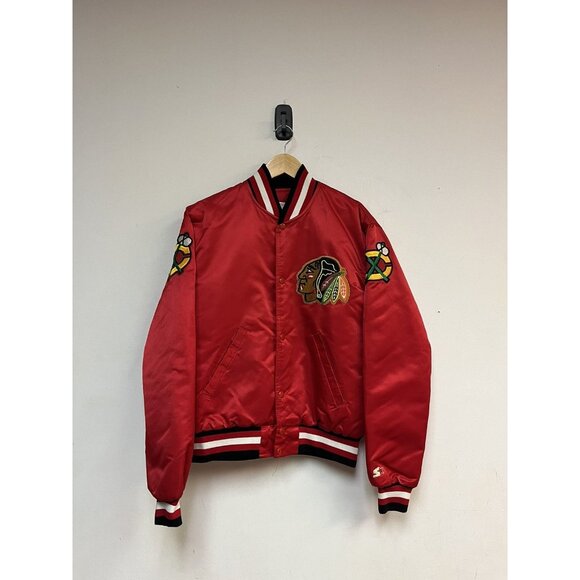 80’s Starter Chicago Blackhawks Jacket - Picture 1 of 3